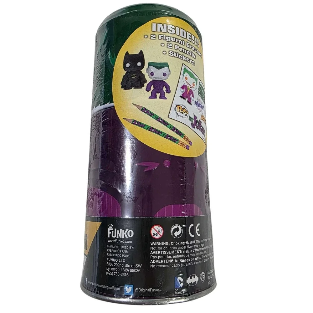 NIP Funko‎ Pop Joker Collector Tin Creative Activity Set Collectibles Batman